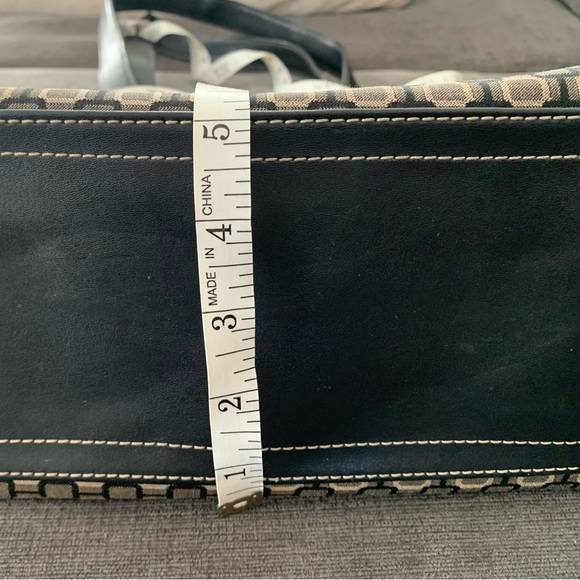 Nine West Black and Gray Geometric Shoulder Bag - Picture 10 of 15